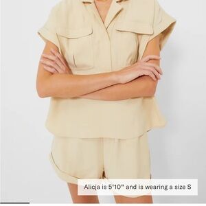 Tuckernuck Khaki Scottie Top